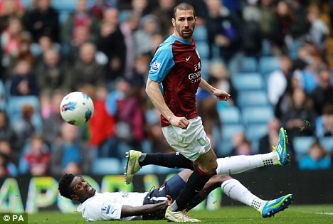 Cuellar to leave Aston Villa at the end of the season