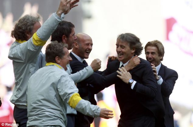 Mancini - We have two fingers on the title but it is not enough