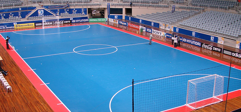 Futsal football field