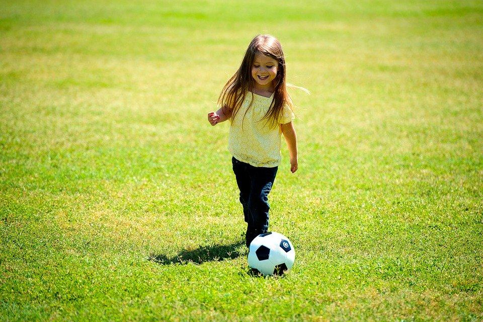 Kids Girls Soccer Training