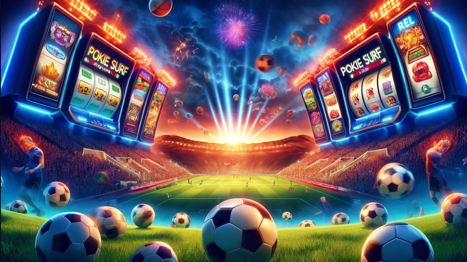The Thrilling World of Football and Online Gambling: A PokieSurf Adventure