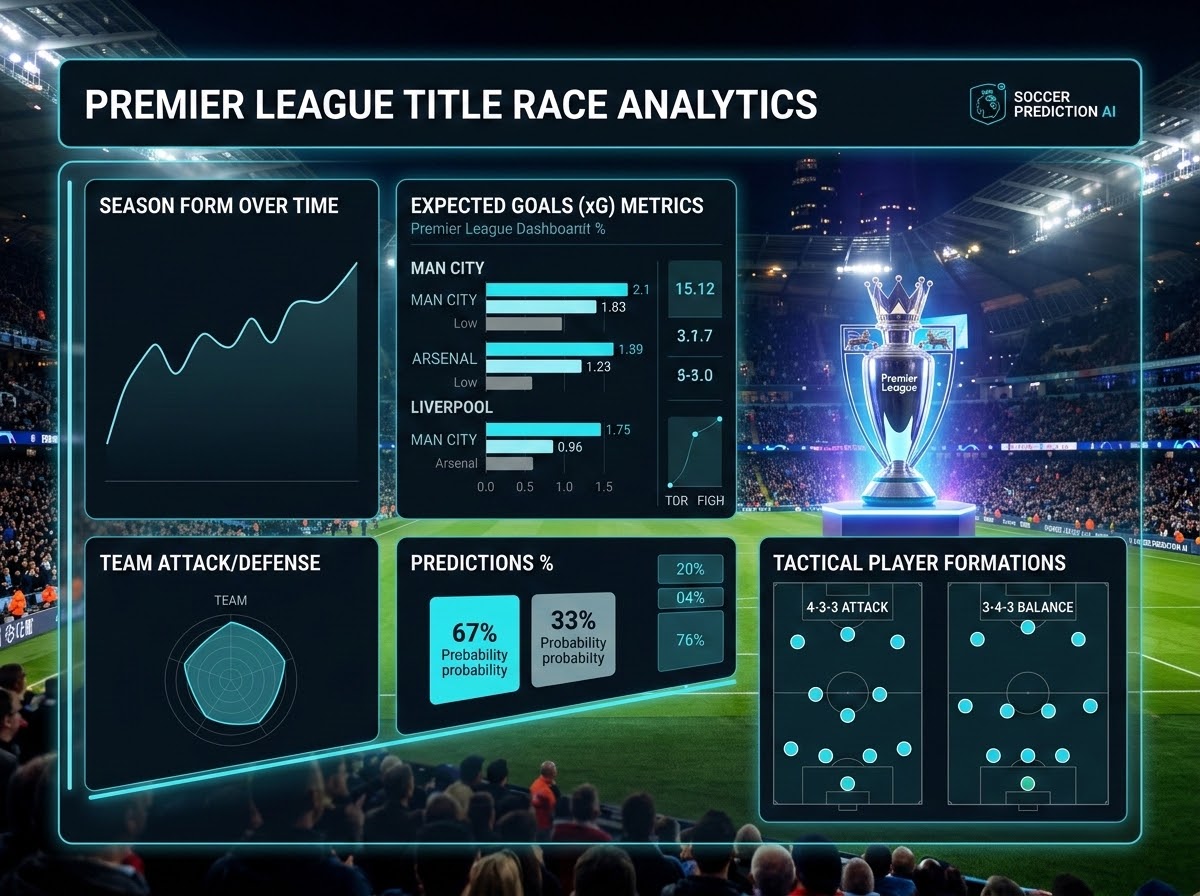 Best AI Soccer Predictions and the Premier League Title Race