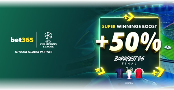 PSG Favourites in the Market as bet365 Unveils Super Winnings Boost for UEFA Champions League Final