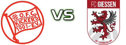 Offenbach - FC Gießen Statistiche e dettagli partita