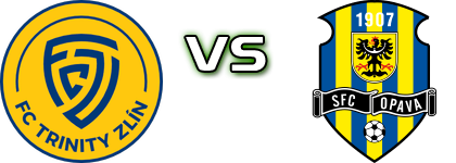 Trinity Zlín - Opava head to head game preview and prediction