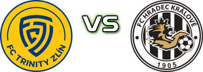 Trinity Zlín - Hradec Králové head to head game preview and prediction