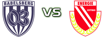 SV Babelsberg 03 - Cottbus детайли и статистика