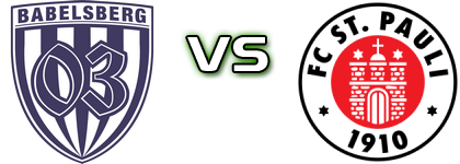 SV Babelsberg 03 - St. Pauli детайли и статистика