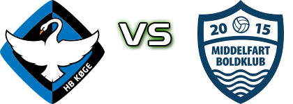 HB Køge - Middelfart Spiel Prognosen und Statistiken HB Køge - Middelfart Spiel Prognosen und Statistiken