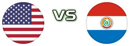 USA - Paraguay детайли и статистика