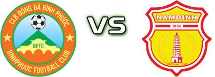 Bình Phước - Nam Định Spiel Prognosen und Statistiken