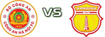 Công An Hà Nội - Nam Định head to head game preview and prediction