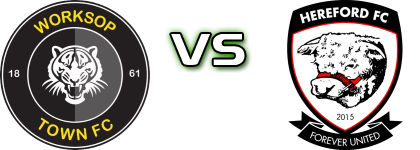 Worksop - Hereford детайли и статистика