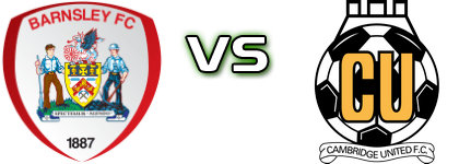 Barnsley - Cambridge Statistiche e dettagli partita