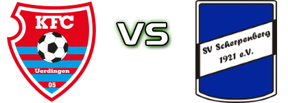 Uerdingen - SV Scherpenberg 1921 Spiel Prognosen und Statistiken
