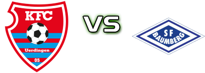 Uerdingen - Baumberg Spiel Prognosen und Statistiken Uerdingen - Baumberg Spiel Prognosen und Statistiken