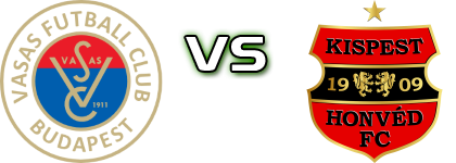 Vasas - Honvéd Statistiche e dettagli partita