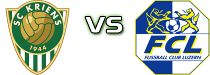 Kriens - FC Luzern II Detalles y estadisticas Kriens - FC Luzern II Detalles y estadisticas