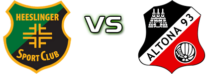 Heeslinger SC - Altona детайли и статистика