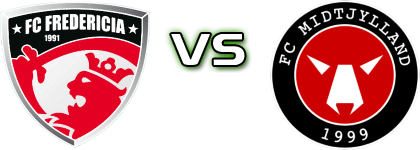 FC Fredericia - Midtjylland детайли и статистика FC Fredericia - Midtjylland детайли и статистика