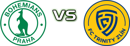 Bohemians - Trinity Zlín head to head game preview and prediction