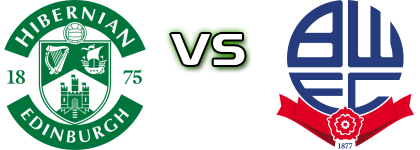 Hibernian - Bolton детайли и статистика Hibernian - Bolton детайли и статистика