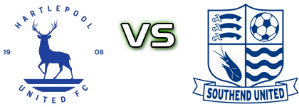 Hartlepool - Southend Utd Statistiche e dettagli partita