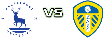 Hartlepool - Leeds Estatísticas e detalhes do jogo