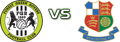 Forest Green - Wealdstone детайли и статистика