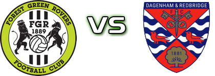 Forest Green - Dag & Red Statistiche e dettagli partita