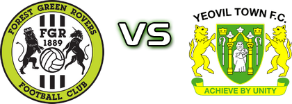 Forest Green - Yeovil Statistiche e dettagli partita