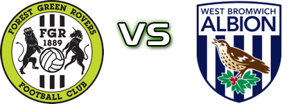 Forest Green - West Brom детайли и статистика Forest Green - West Brom детайли и статистика
