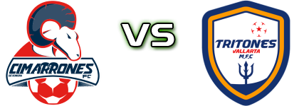 Cimarrones - Tritones de Vallarta Spiel Prognosen und Statistiken