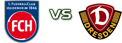 Heidenheim - Dresden Statistiche e dettagli partita