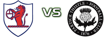 Raith Rovers - Partick Thistle детайли и статистика Raith Rovers - Partick Thistle детайли и статистика
