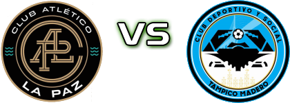 Club Atletico La Paz - CDS Tampico Madero Statistiche e dettagli partita