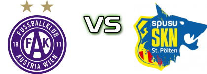 Austria II - St. Pölten Spiel Prognosen und Statistiken Austria II - St. Pölten Spiel Prognosen und Statistiken
