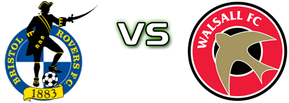 Bristol Rovers - Walsall Estatísticas e detalhes do jogo
