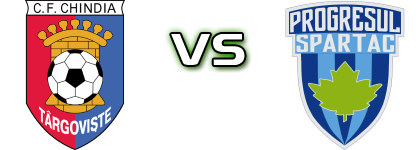Chindia Târgoviște - Progresul Spartac детайли и статистика