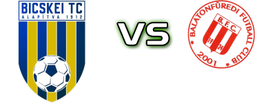 Bicskei TC - Balatonfüred Statistiche e dettagli partita