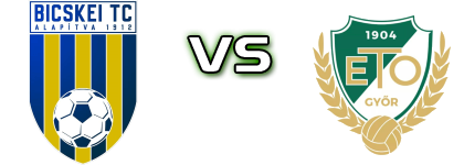Bicskei TC - ETO Akadémia head to head game preview and prediction Bicskei TC - ETO Akadémia head to head game preview and prediction
