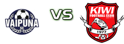 Vaipuna SC - Vailima Kiwi  Estatísticas e detalhes do jogo