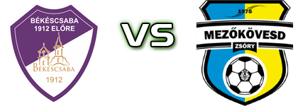 Békéscsaba - Mezőkövesd детайли и статистика