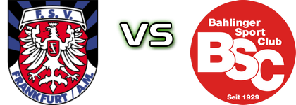 FSV Frankfurt - Bahlingen Spiel Prognosen und Statistiken