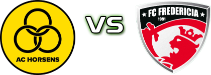 Horsens - FC Fredericia Detalles y estadisticas Horsens - FC Fredericia Detalles y estadisticas