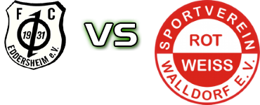 Eddersheim - SV Rot-Weiss Walldorf Detalji meca I statistika. Eddersheim - SV Rot-Weiss Walldorf Detalji meca I statistika.