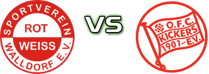 SV Rot-Weiss Walldorf - Offenbach Detalles y estadisticas SV Rot-Weiss Walldorf - Offenbach Detalles y estadisticas