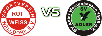 SV Rot-Weiss Walldorf - SV Adler Weidenhausen head to head game preview and prediction