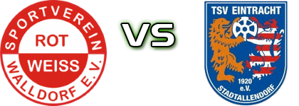 SV Rot-Weiss Walldorf - Stadtallendorf head to head game preview and prediction