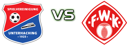 Unterhaching - Würzburger Kickers head to head game preview and prediction